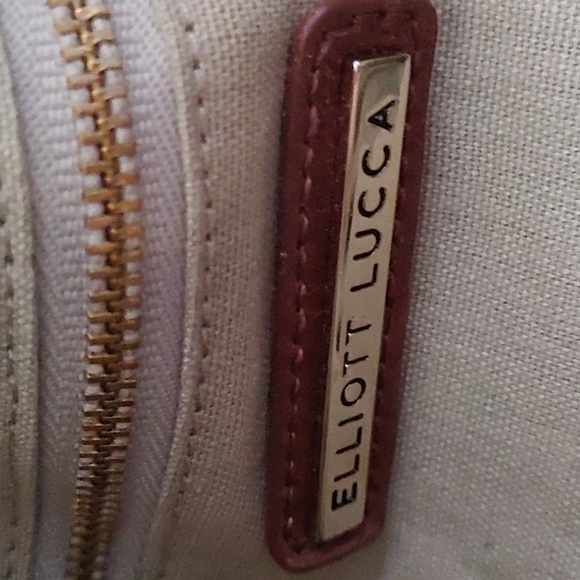 ✨Elliott Lucca Chestnut Genuine Leather Large Shoulder Bag✨ - Picture 12 of 16